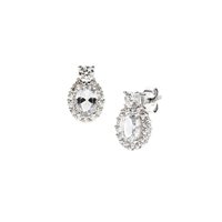 Pendientes Amen Mujer Madame in Plata Zircone EMADBBBZ